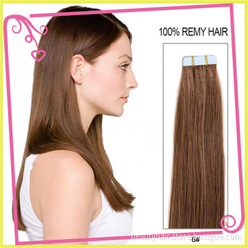 soft silky remy tape hair
